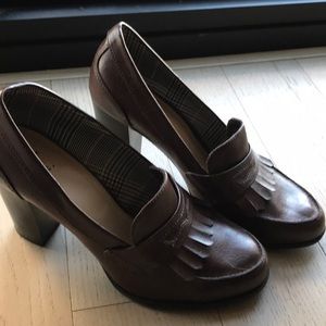 Fioni High Heel Penny Loafers